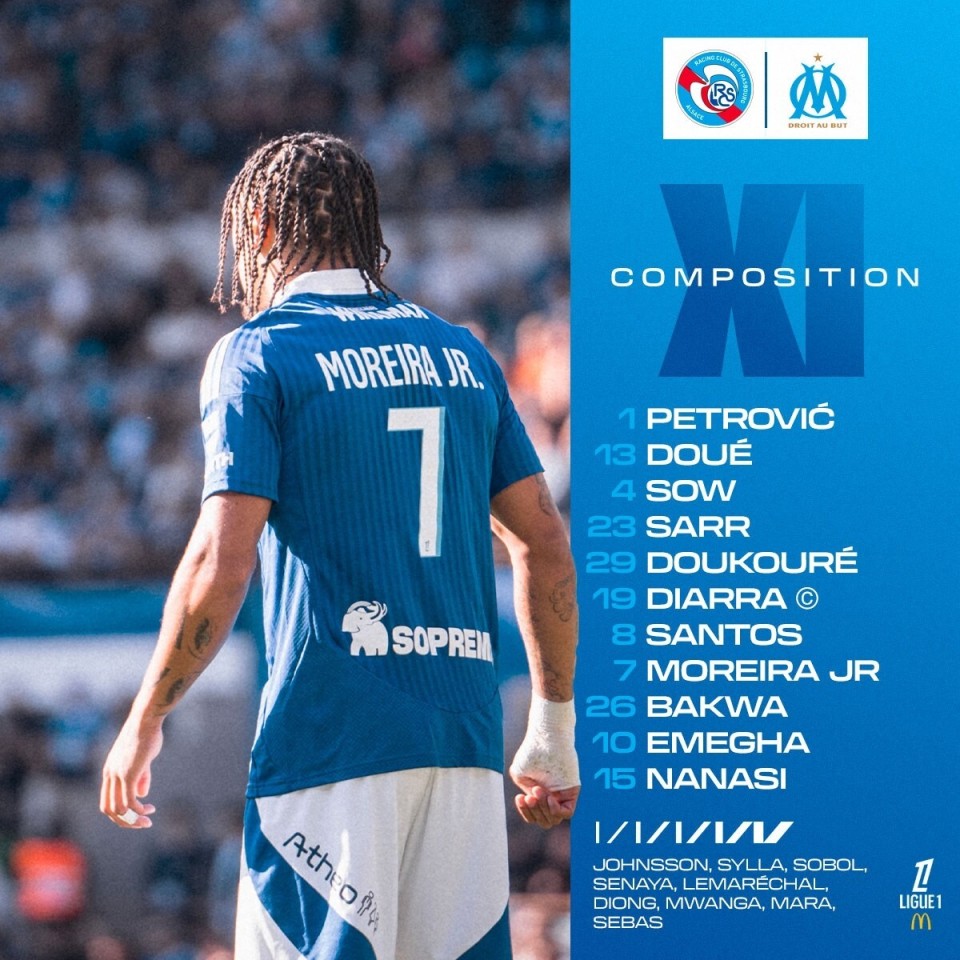 关于马赛足球俱乐部与斯特拉斯堡队将较量的信息 关于马赛足球俱乐部与斯特拉斯堡队将较量的信息