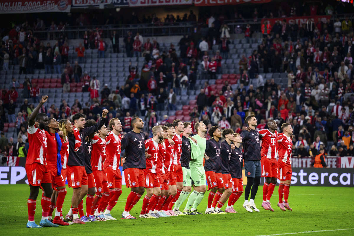 拜仁慕尼黑客场大胜，全取三分